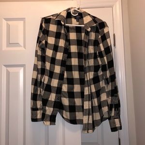 Black & Cream Flannel